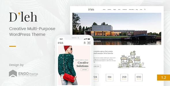 D’leh – Creative Multi-Purpose WordPress Theme
