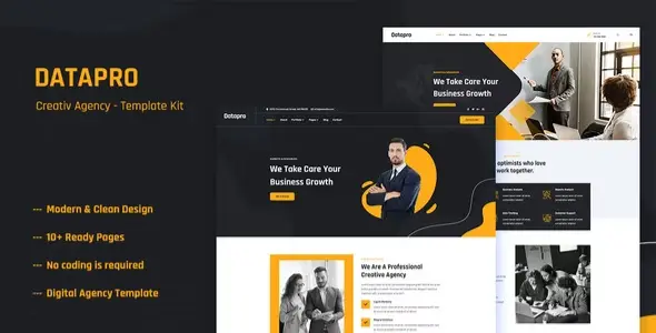 Datapro – Creativ Agency Elementor Template Kit